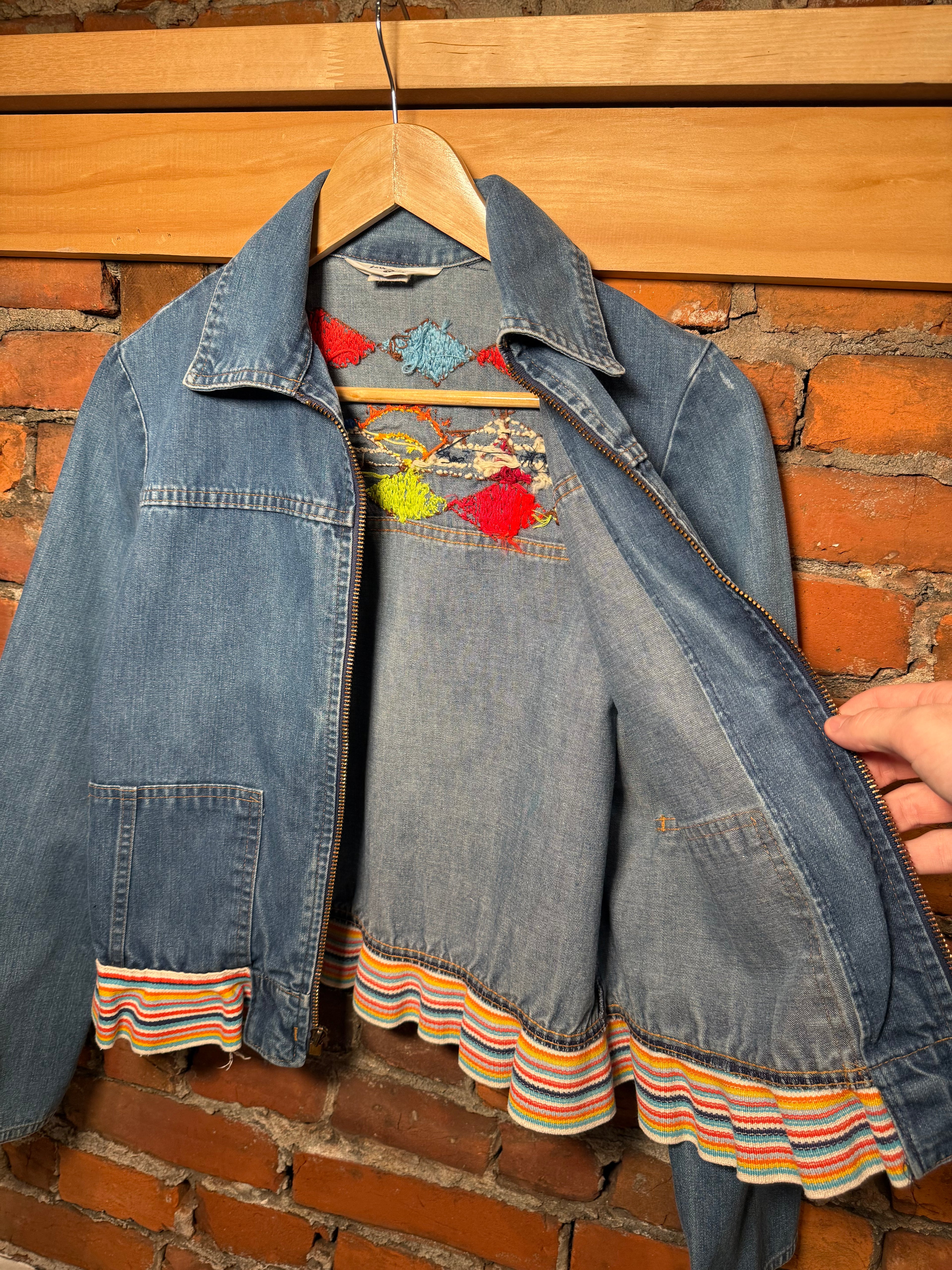 Vintage 70s Levi’s Orange Tab Western Stitched Jean Jacket (WS)(Flaw)