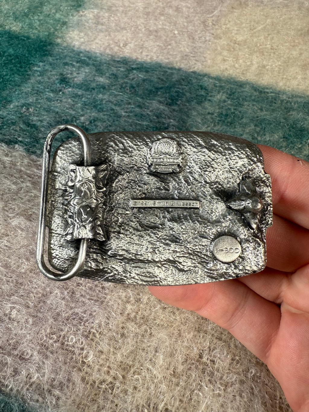 Vintage Smith & Wesson Shooter Recognition Belt Buckle