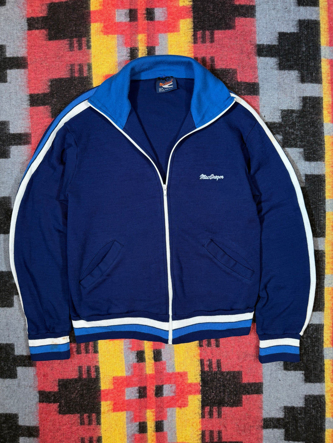True Vintage MacGregor Zip Up Sweatshirt (M)