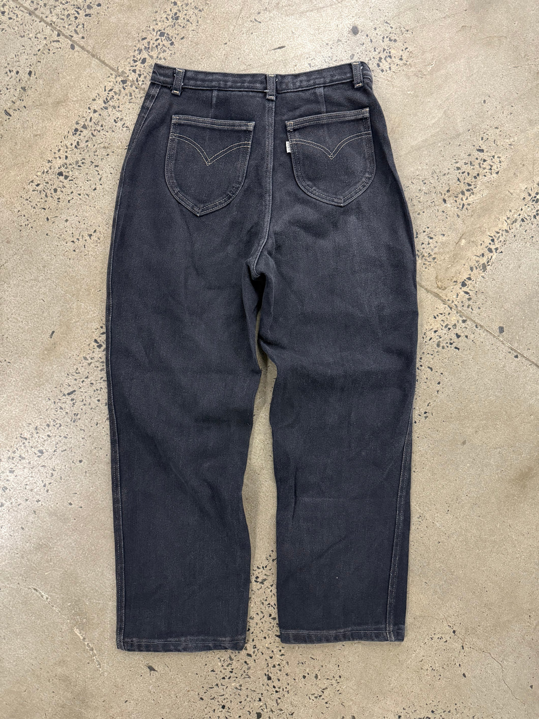 Vintage Early 80s  Levi’s Black Jeans (30x29)