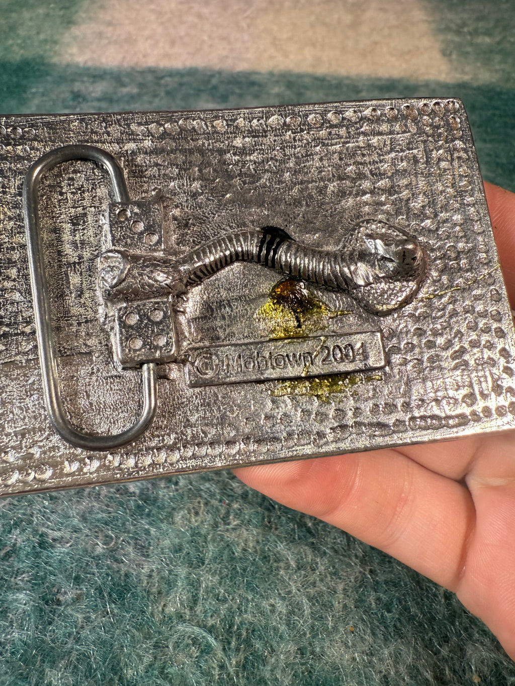 Vintage 2004 Drunk? Breathalyzer Belt Buckle