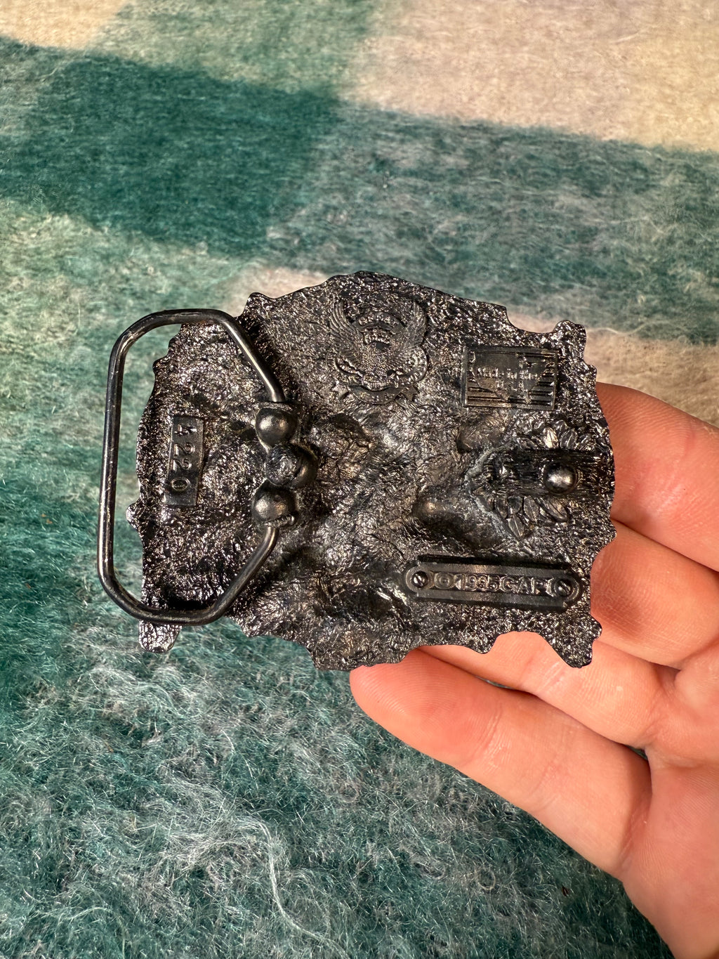 Vintage Wildlife Belt Buckle