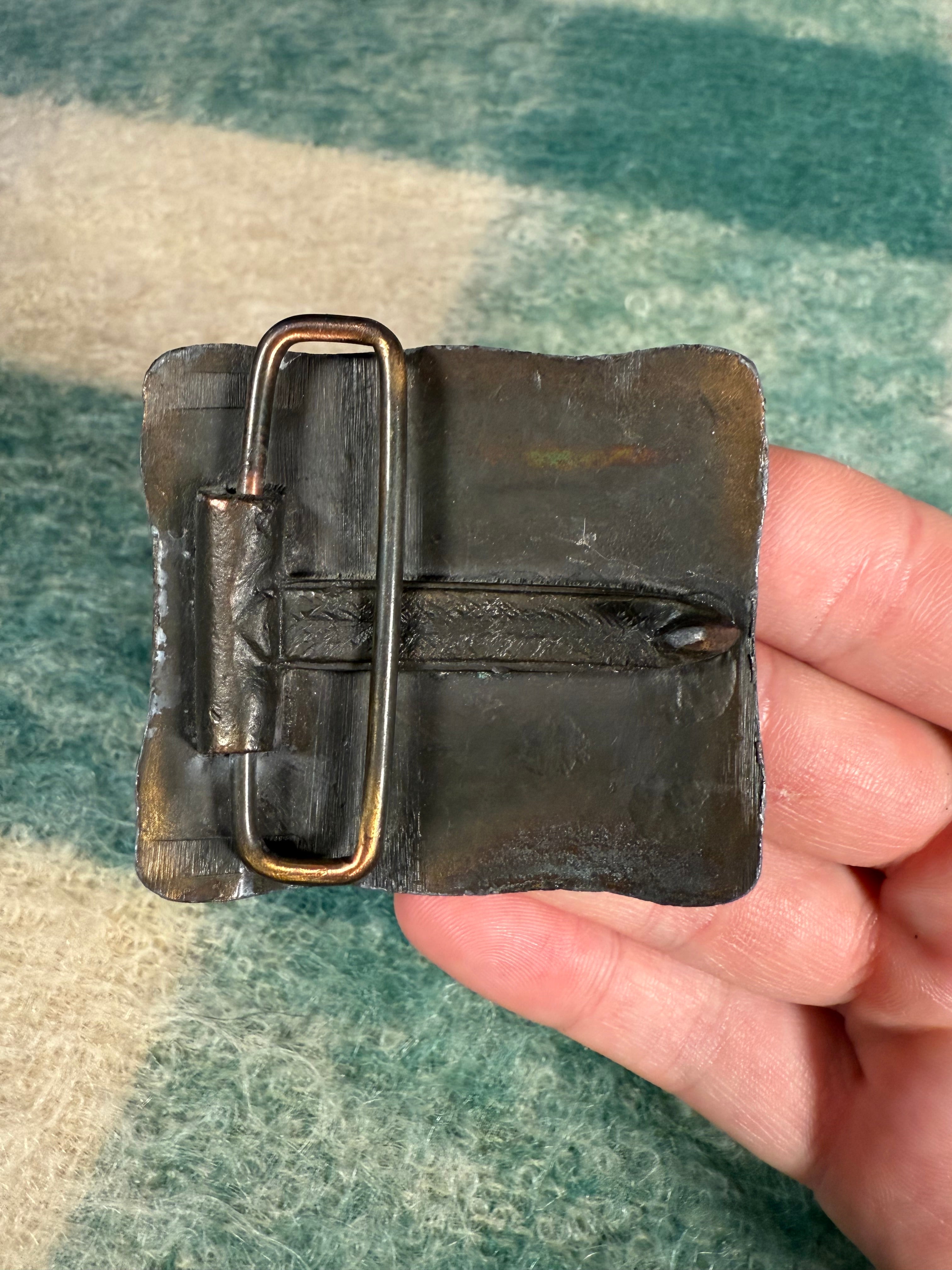 Vintage 1976 USA Bicentennial Belt Buckle