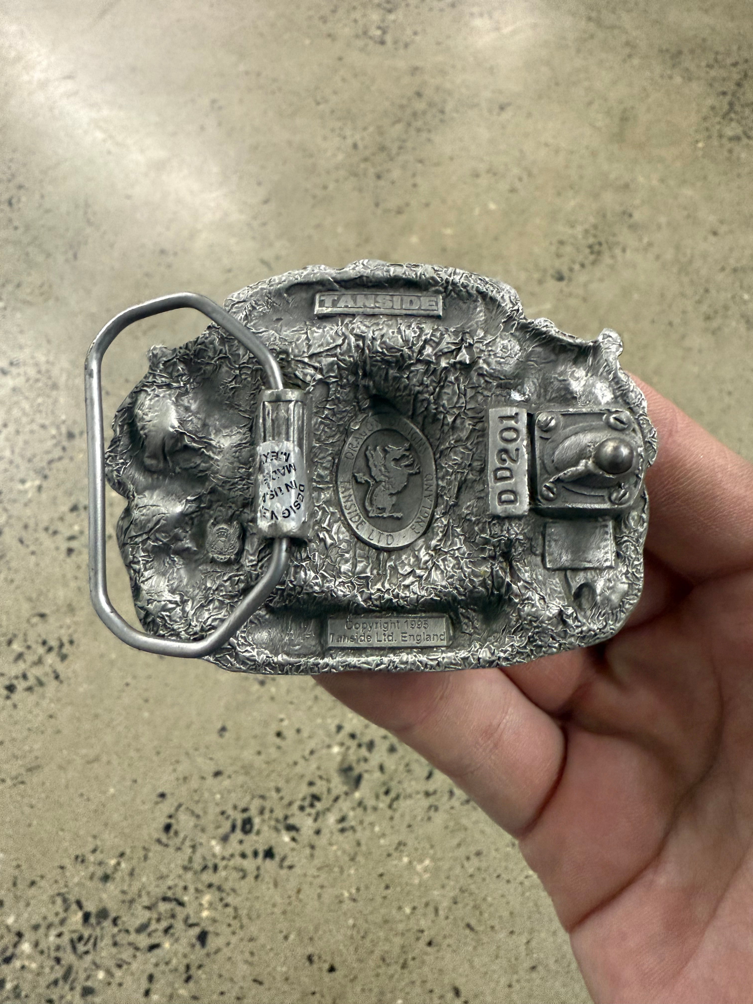 Vintage Ghost Rider Belt Buckle