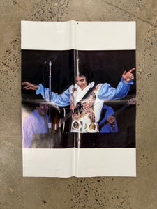 Vintage 70s Elvis Poster (17x23.5)