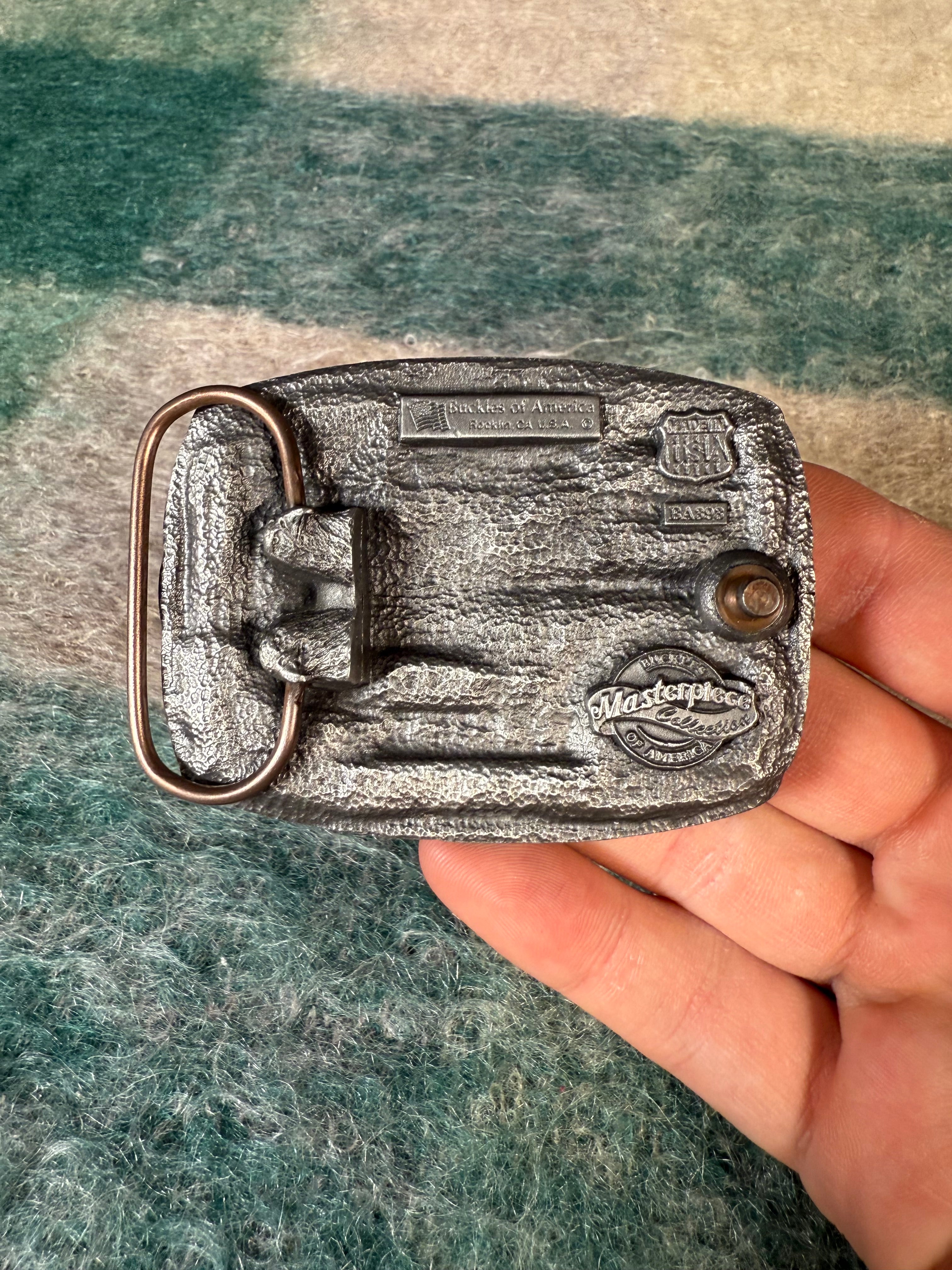 Vintage Country Music Belt Buckle