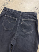 Load image into Gallery viewer, Vintage Early 80s  Levi’s Black Jeans (30x29)
