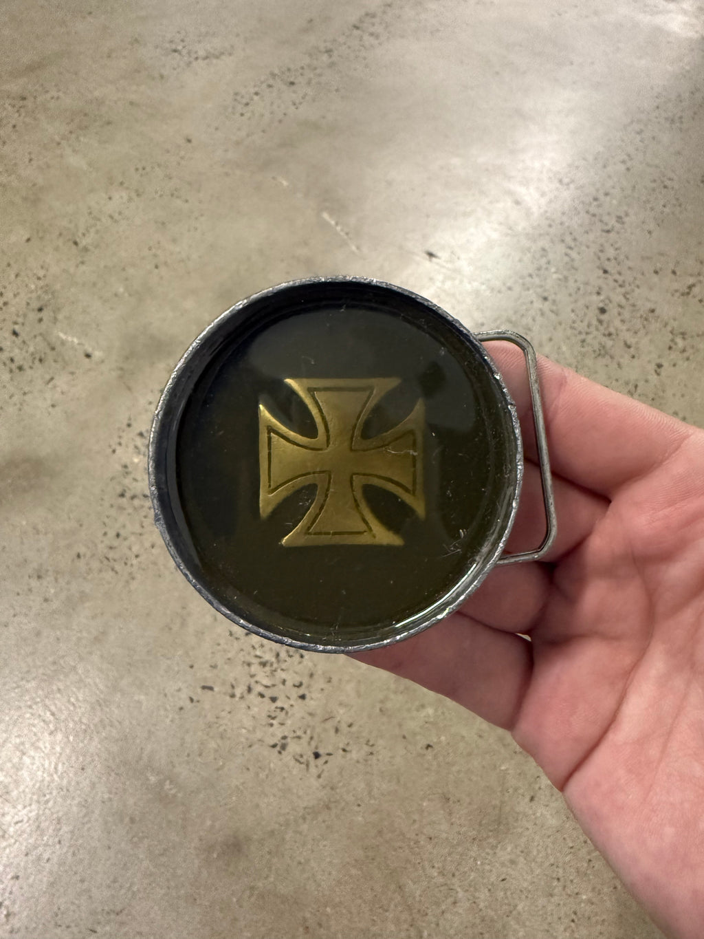 Vintage 3D Chopper Belt Buckle