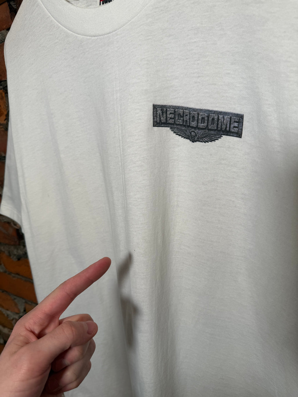 Vintage 90s Necrodome Video Game T-Shirt (L)