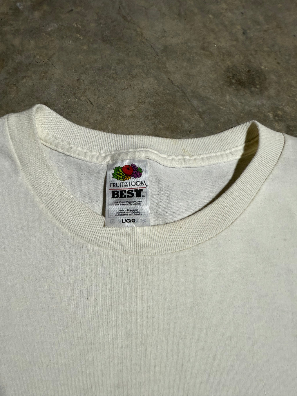 Vintage Rails to Trails Embroidered Tee (L)
