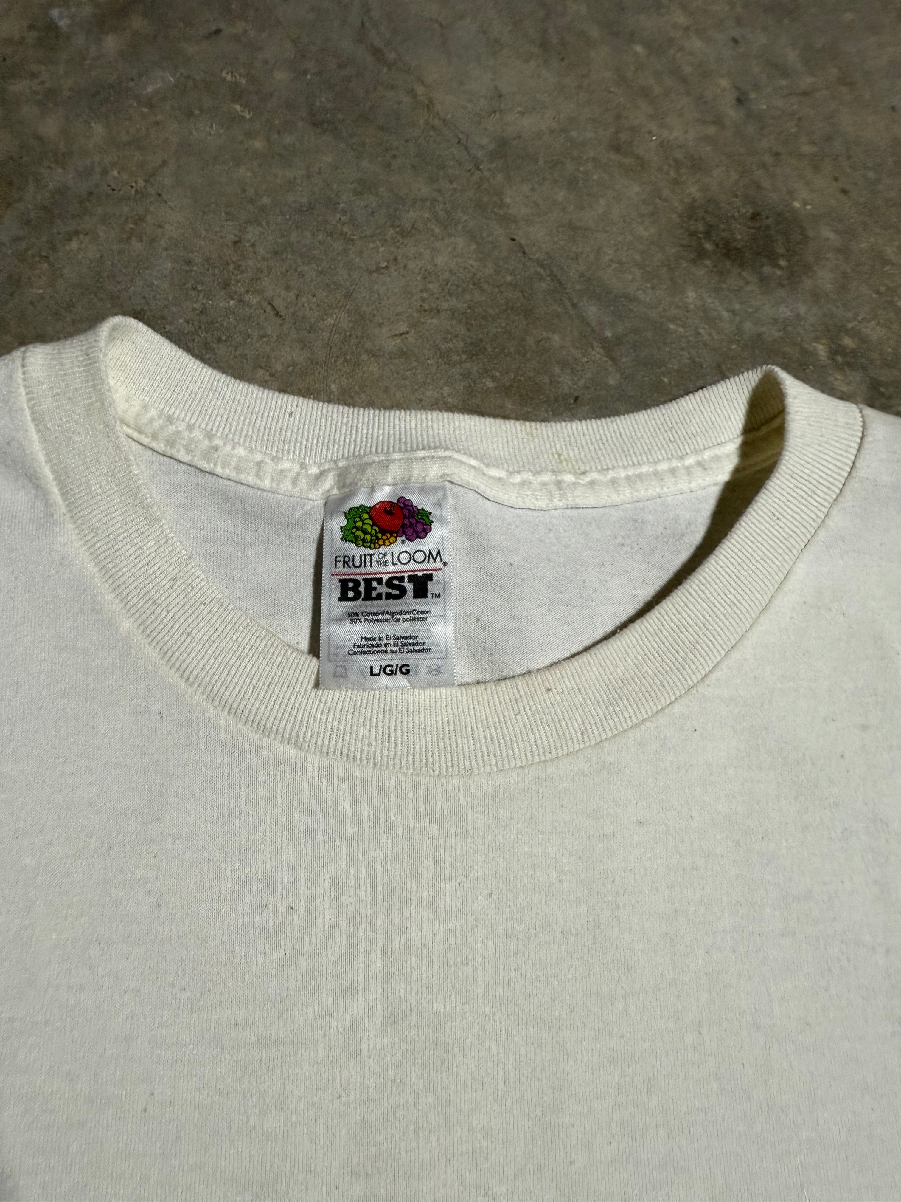 Vintage Rails to Trails Embroidered Tee (L)
