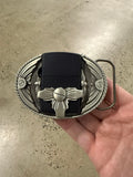 2000s Belt Buckle With Lighter Holder
