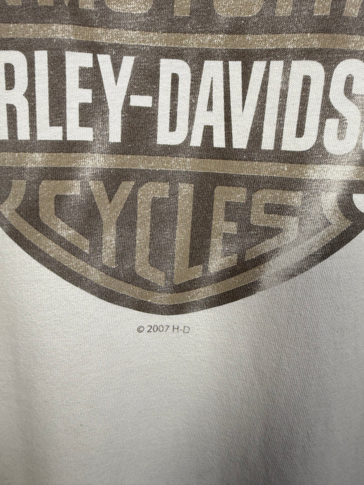 2007 Harley Davidson Camo Flames Longsleeve (XL)
