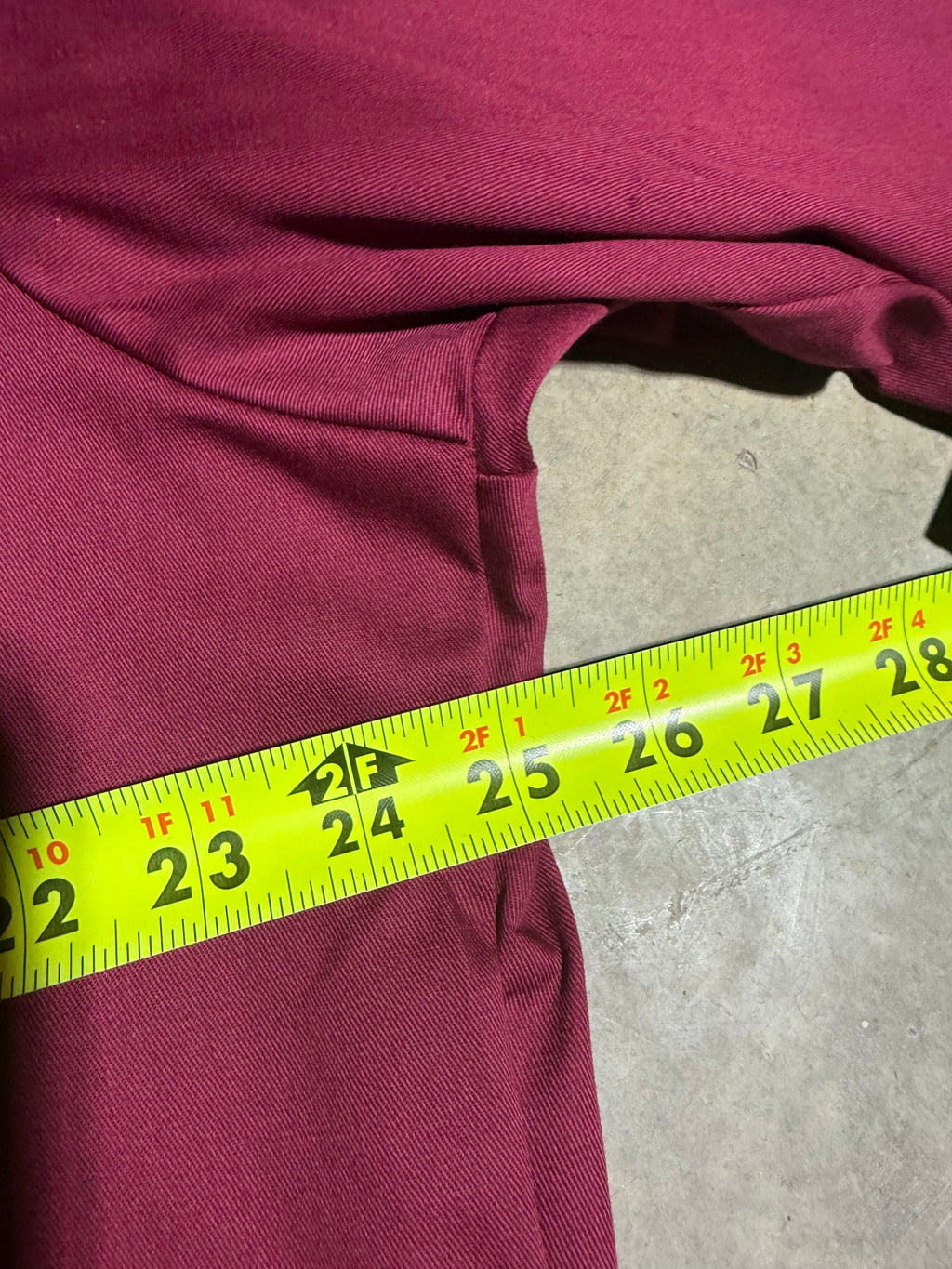 Vintage Wrangler Painted Desert Maroon Pearl Snap Shirt (XL)
