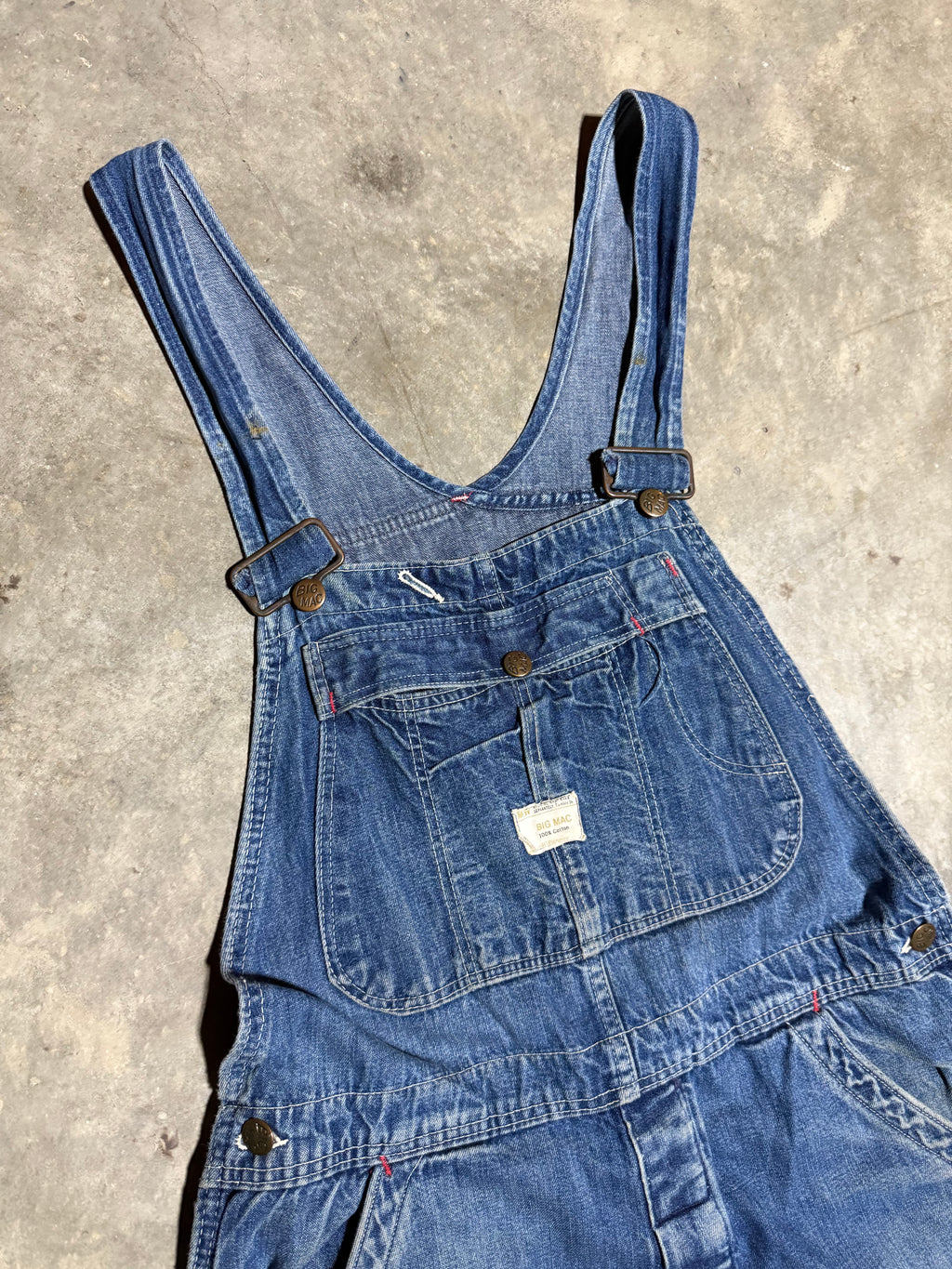 True Vintage JC Penney Big Mac Denim Overalls (32x28)