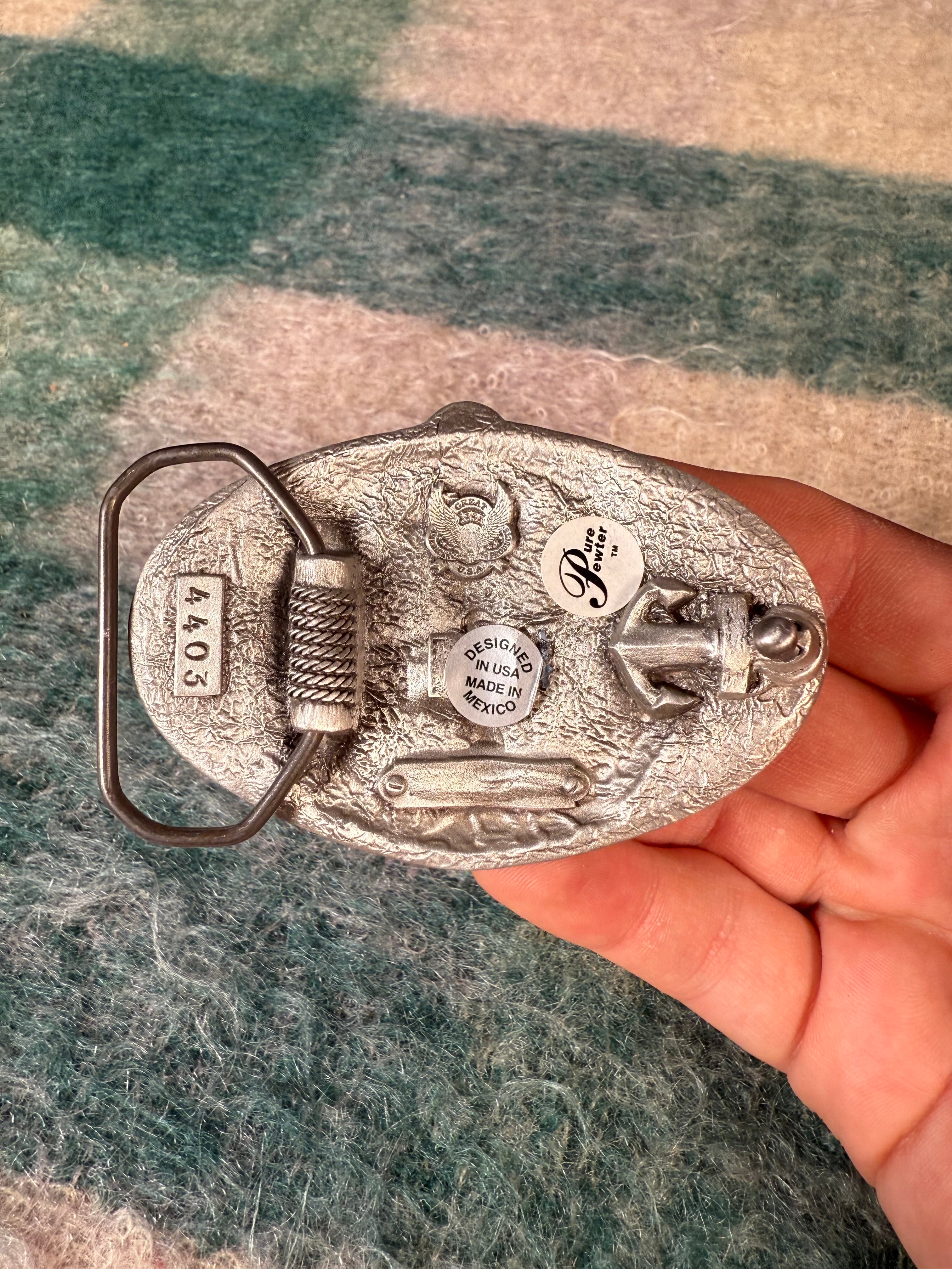 Vintage Anchor Belt Buckle