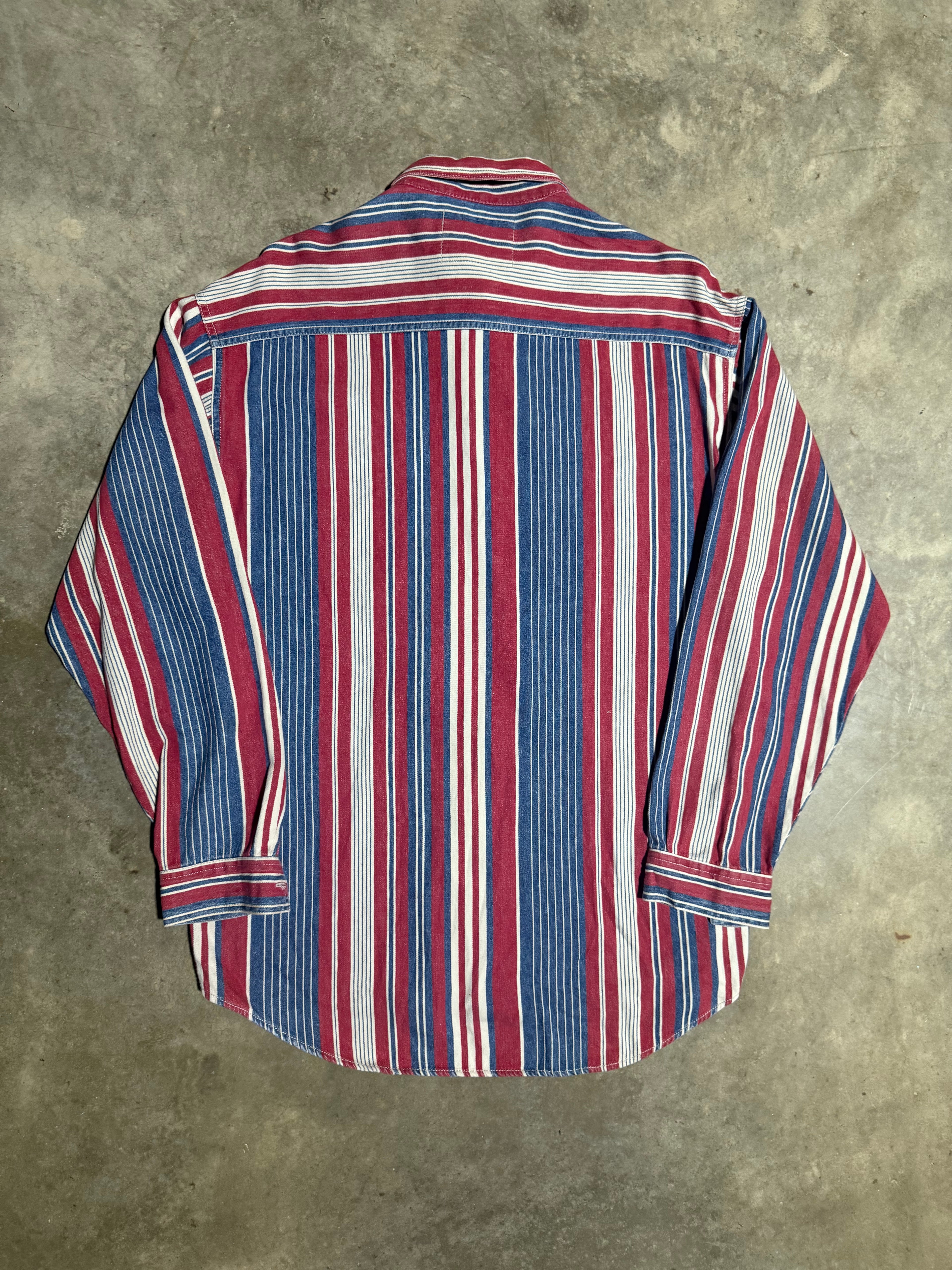 Vintage Levi’s Striped Button Up Shirt (M)