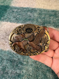 Vintage Jack Daniels Whiskey Ducks Belt Buckle