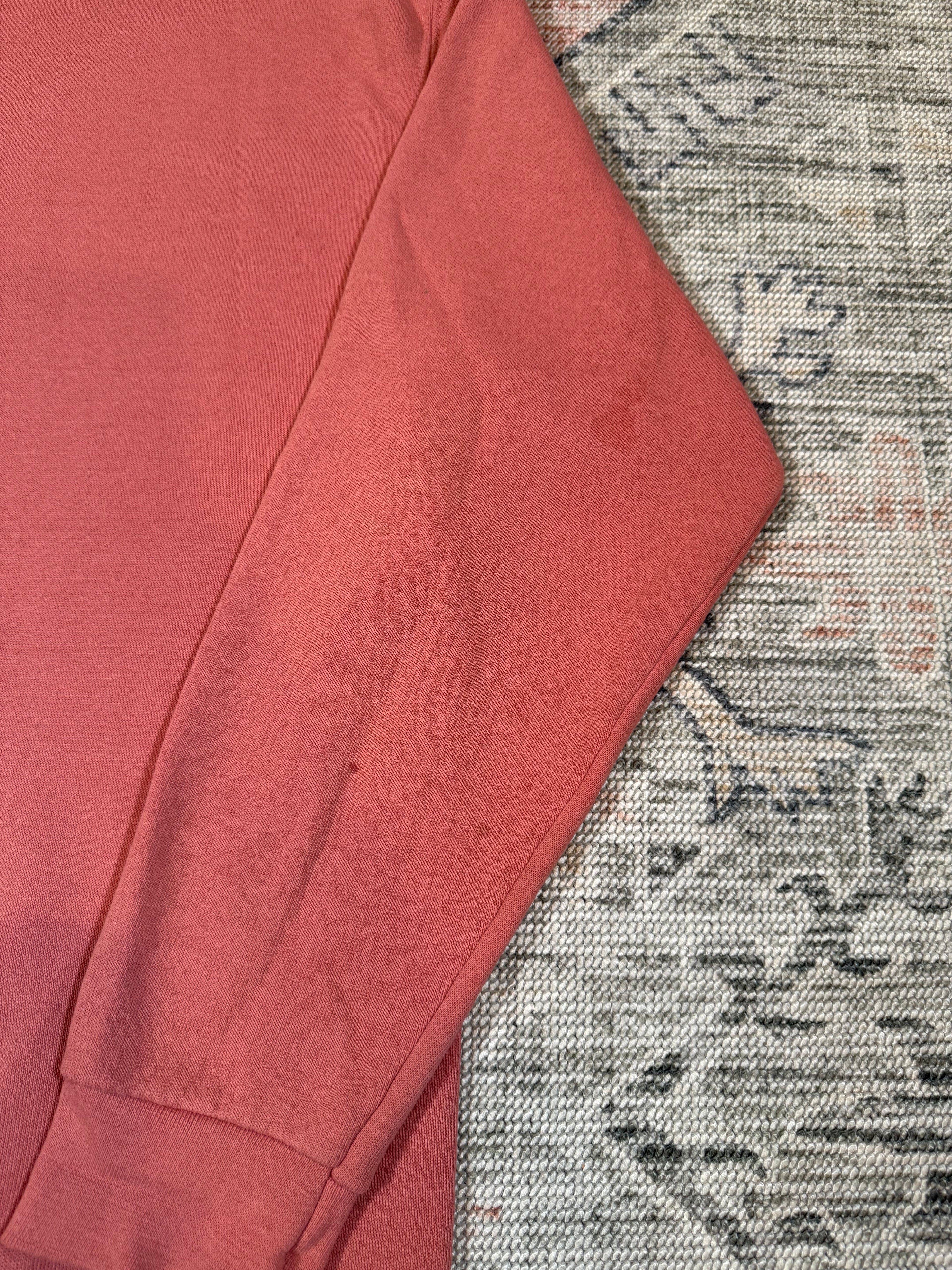 Vintage 90s Pink Pittsburgh Embroidered Crewneck (L)