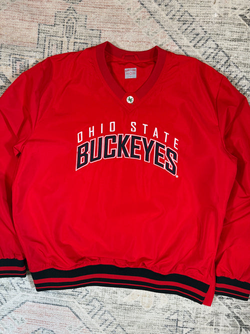 Ohio State Buckeyes Red Windbreaker (L)