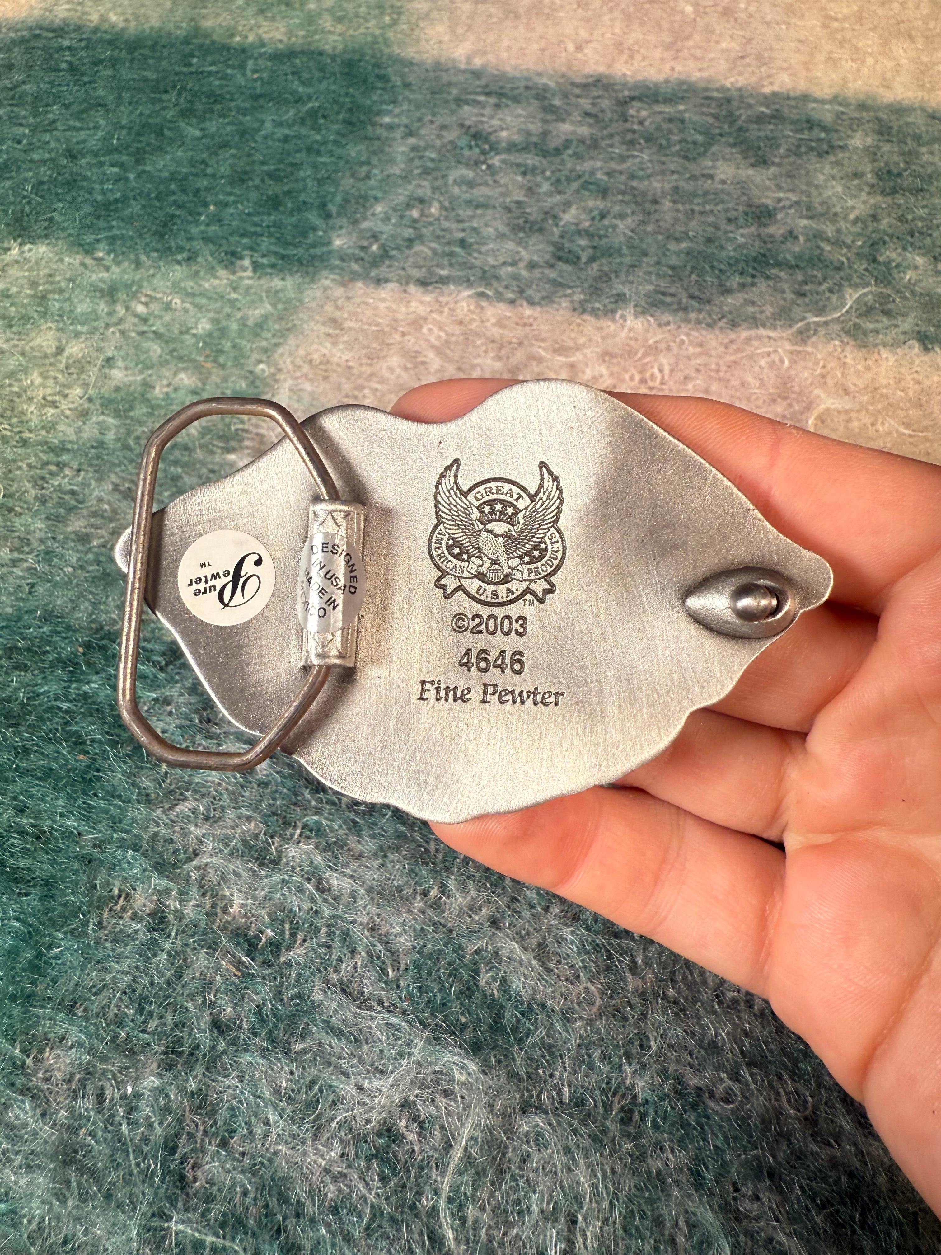 Vintage 2003 Lips Belt Buckle