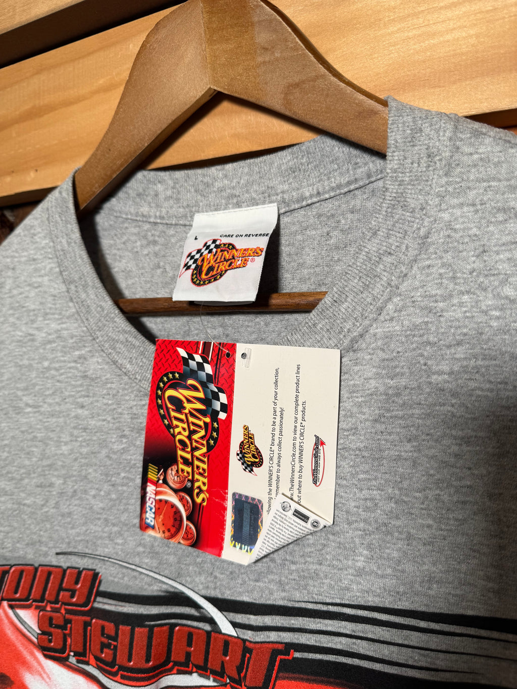 Vintage 2000s Tony Stewart Unworn Nascar Tee (L)
