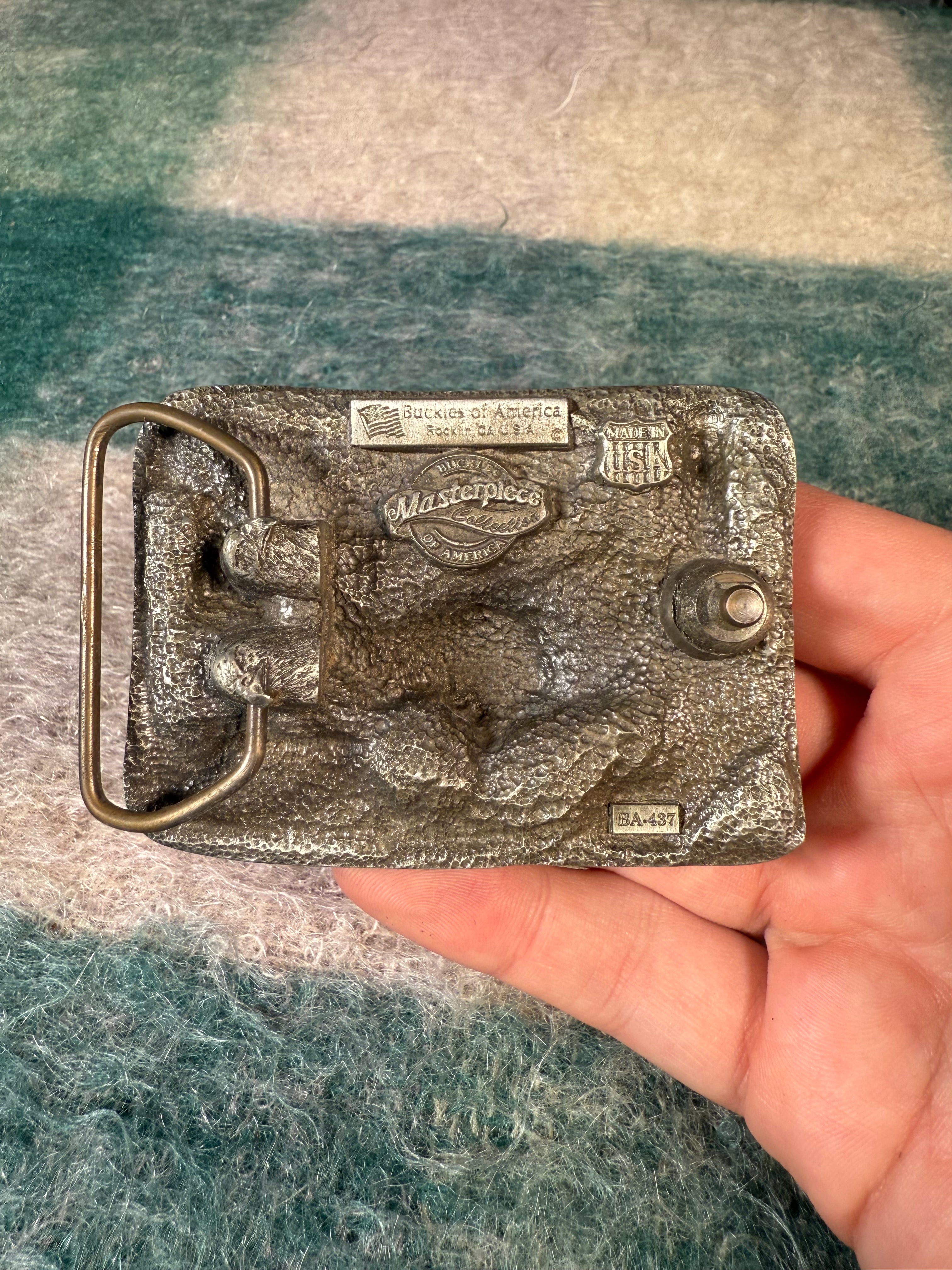 Vintage Golf Belt Buckle