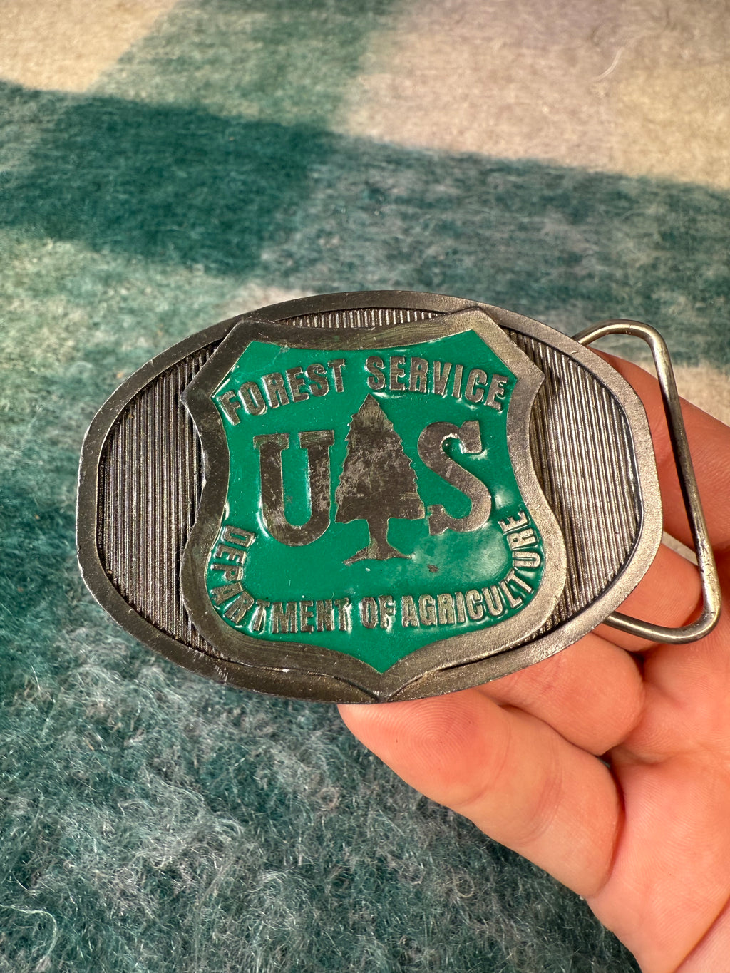 Vintage US Forest Service Belt Buckle