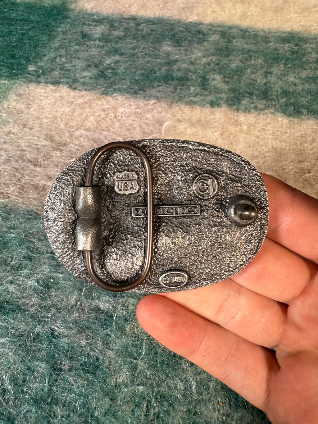 Vintage Texas Lone Star State Cowboy Belt Buckle
