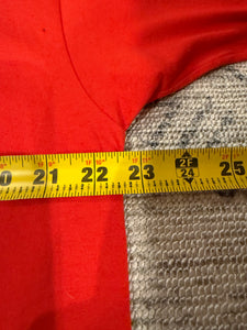 Vintage Sea Isle Hot Pink Puffy Print Shirt (XL)