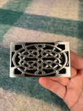 Vintage Celtic Knot Belt Buckle