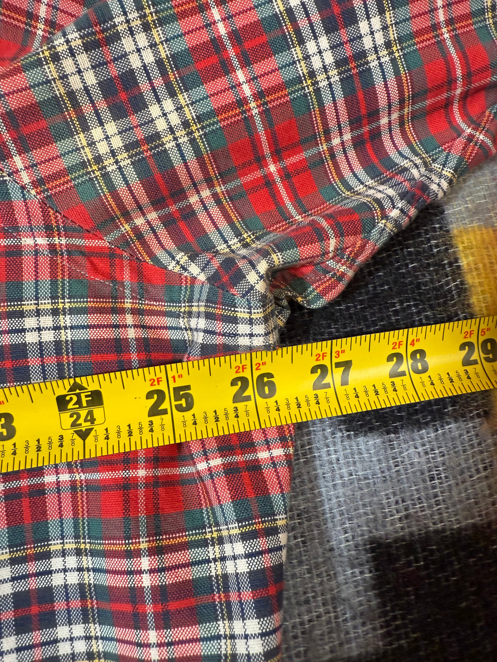 Vintage Polo Ralph Lauren Red Plaid Shirt (XL)