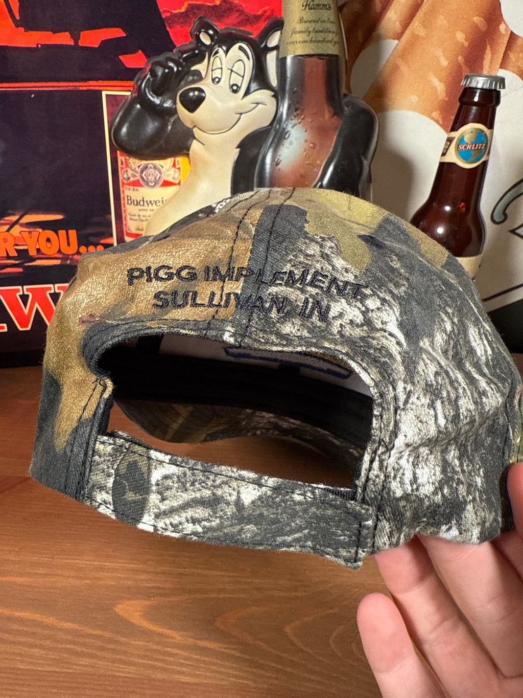 Vintage New Holland Agriculture Camo K Products Hat