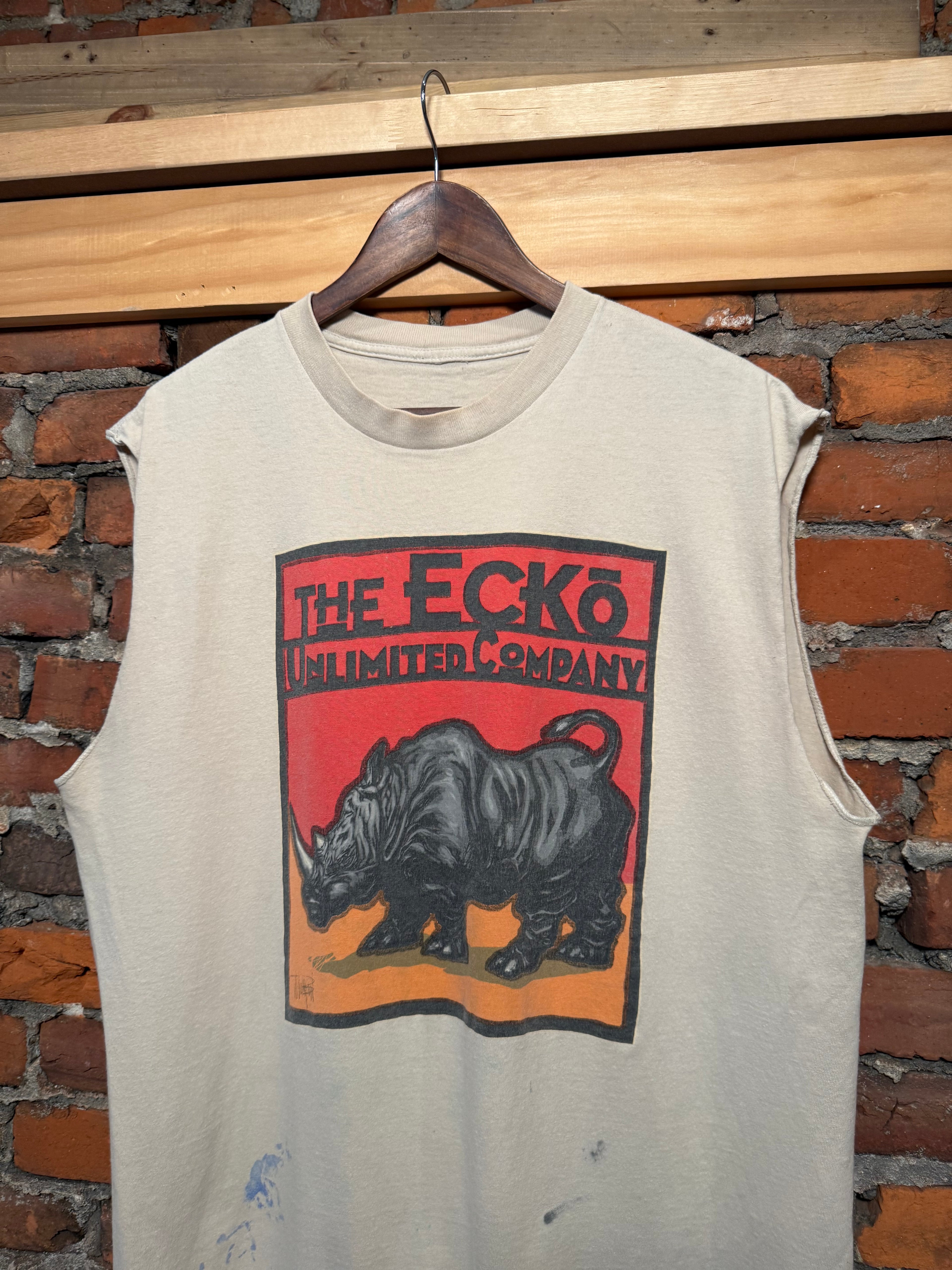 Vintage Ecko Unlimited Rhino Cutoff T-Shirt (XL)