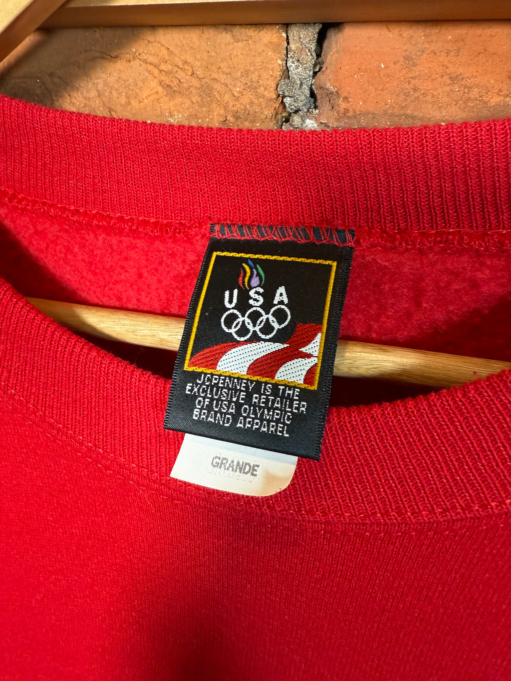 Vintage 90s USA Olympics Crewneck (L)