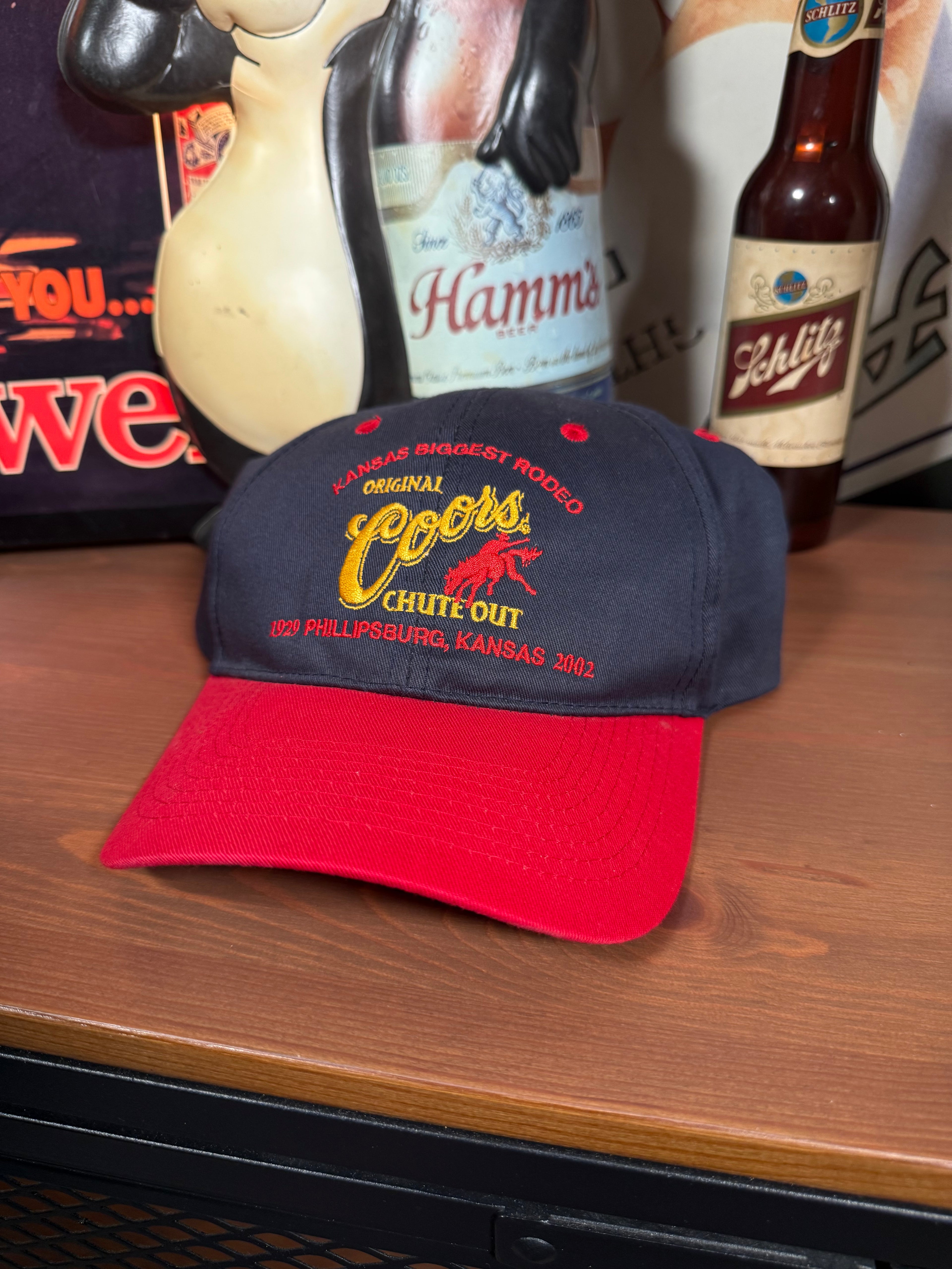 Vintage 2002 Coors Kansas Rodeo Snapback Hat