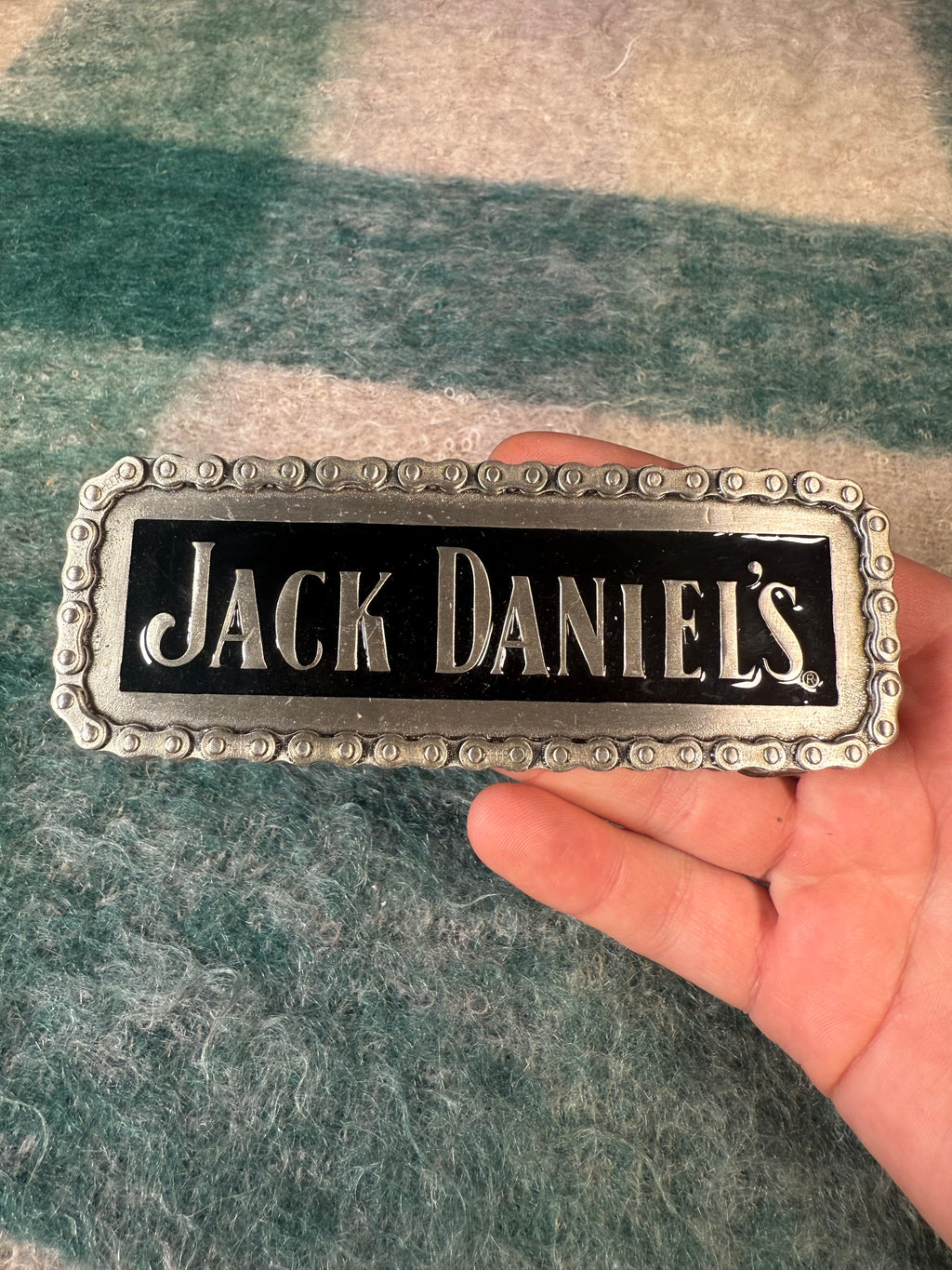 2005 Jack Daniels Bike Chain Belt Buckle