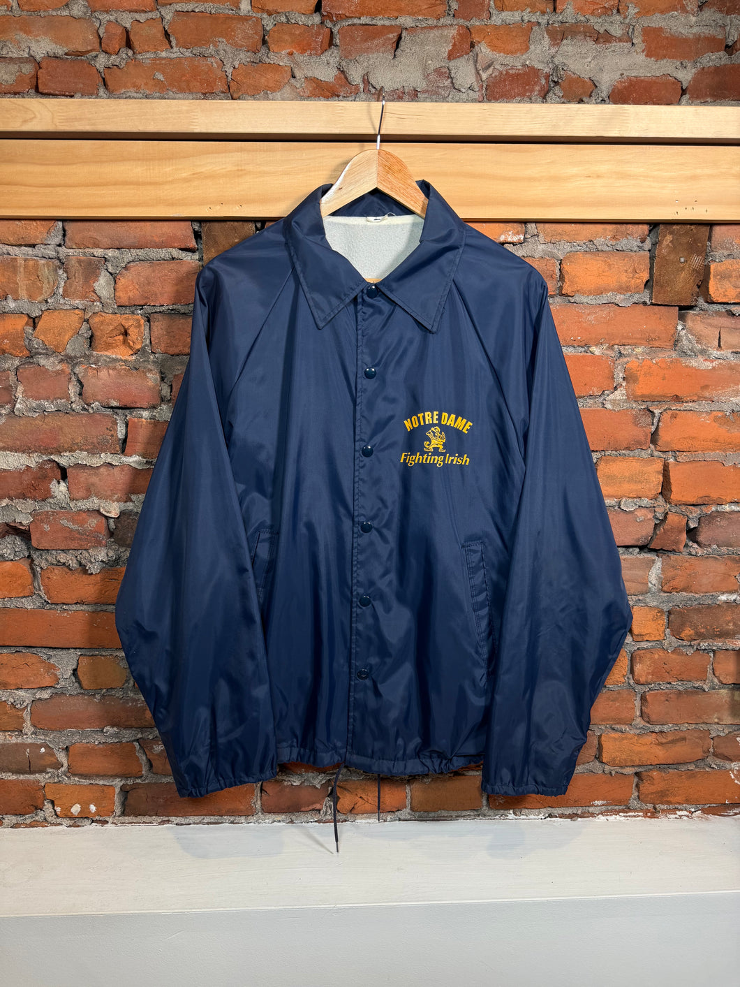 Vintage Notre Dame Fighting Irish Coaches Jacket (XL)