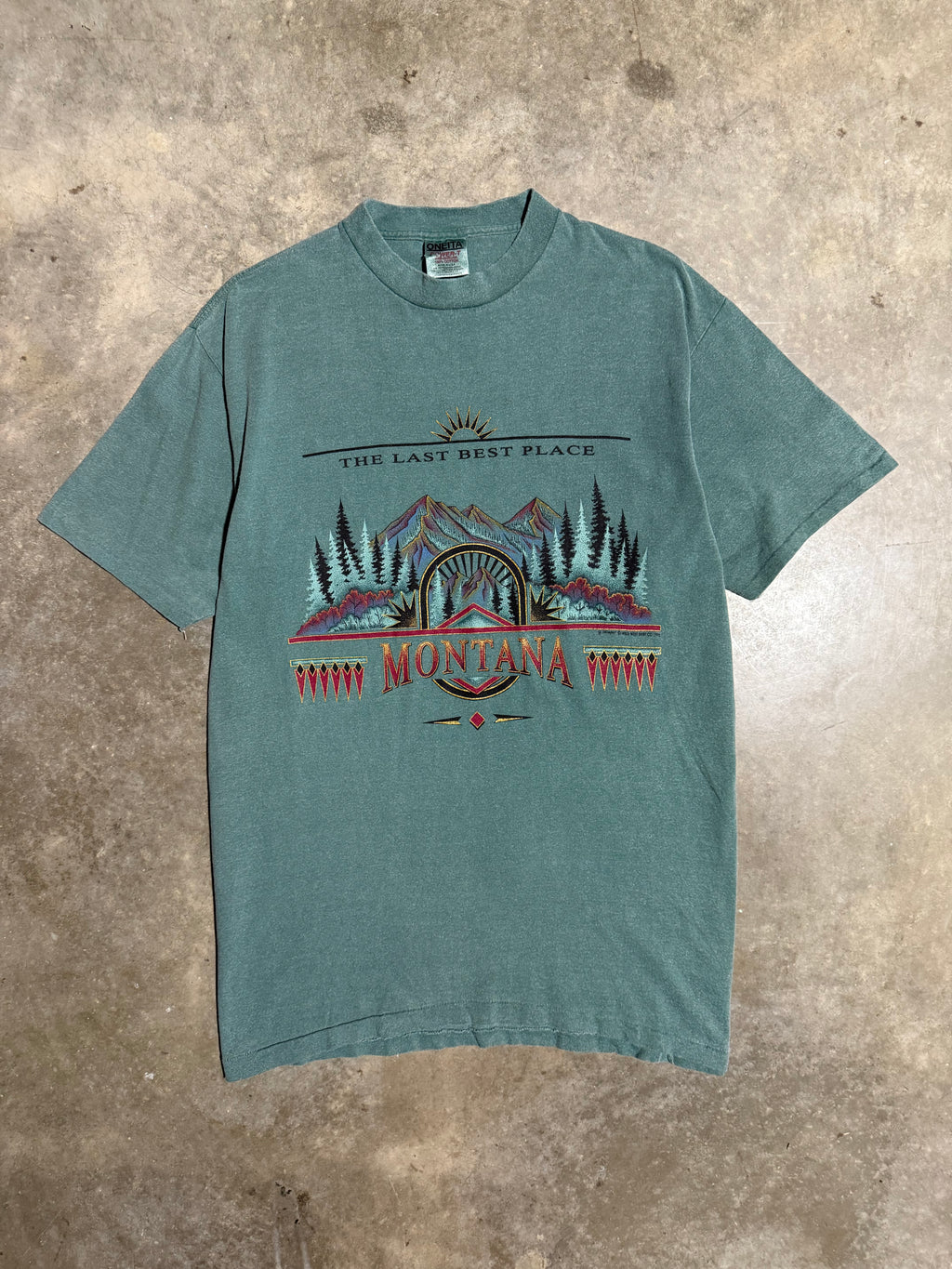 Vintage Montana Last Best Place T-Shirt (L)