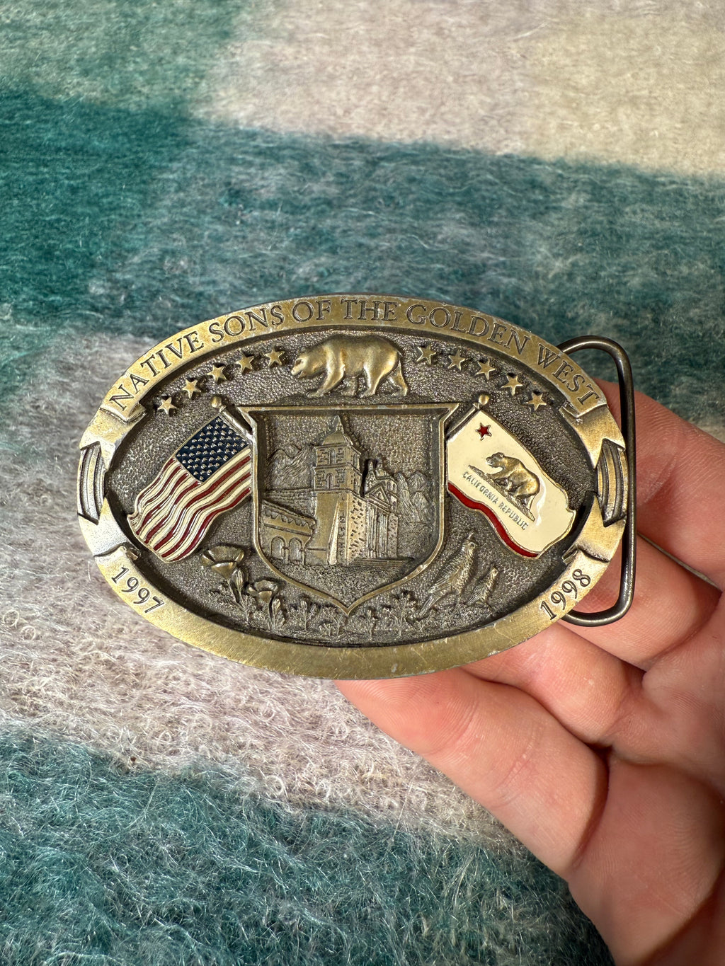 Vintage California Belt Buckle