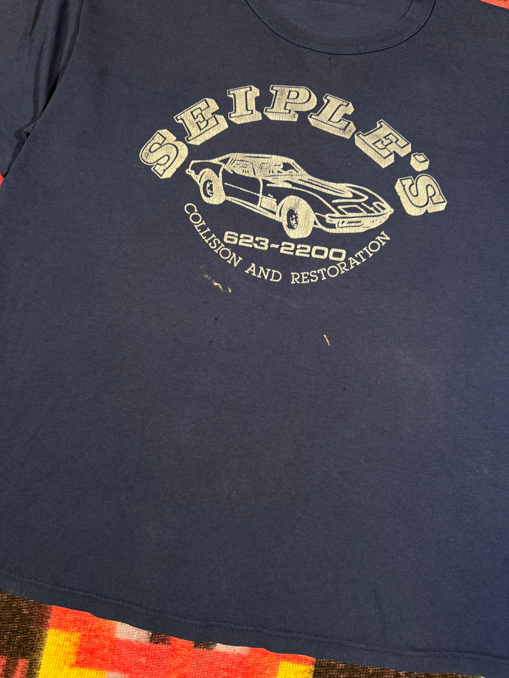 Vintage 90s Seiple’s Autobody Shop Shirt (XXL)