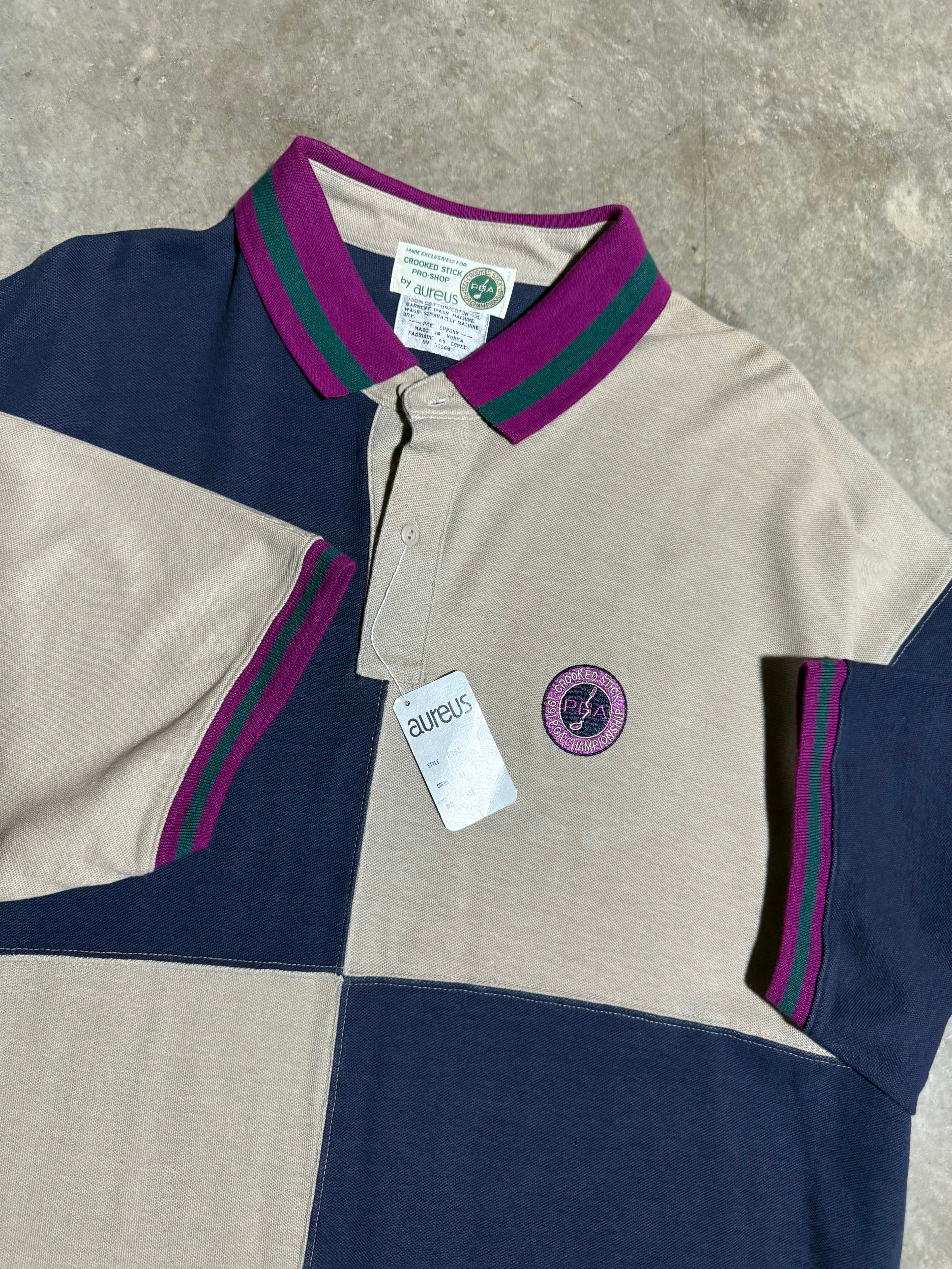 Vintage Unworn 1991 Crooked Stick Golf PGA Championship Polo (2XL)