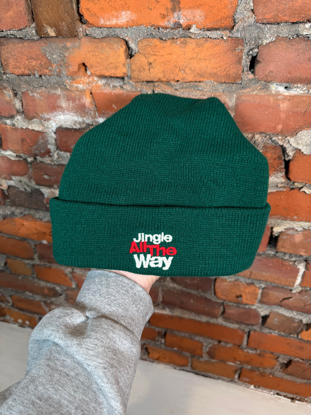 Vintage Jingle All The Way Movie Beanie