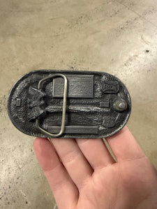 Vintage Bristol International Speedway Nascar Belt Buckle