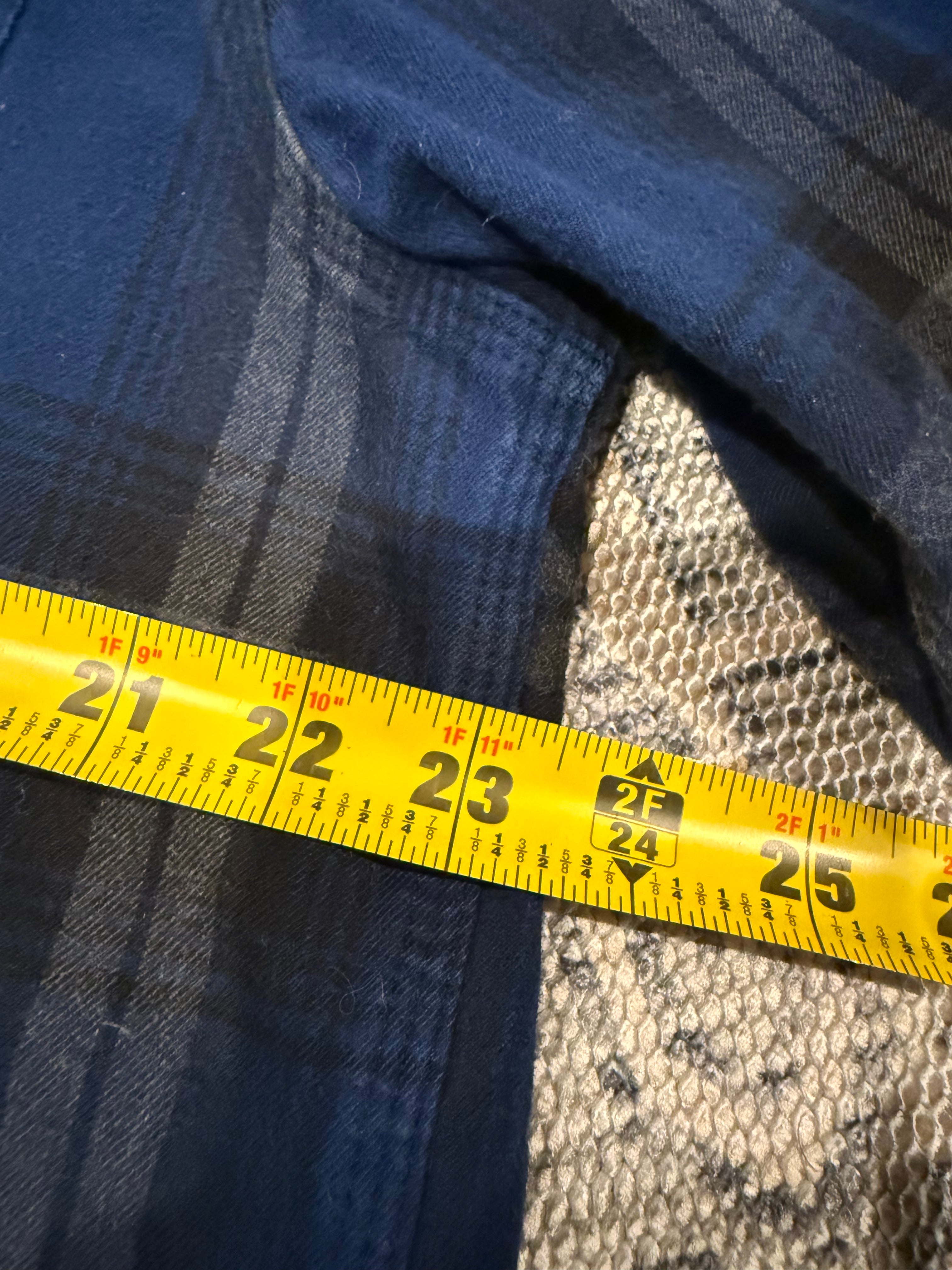 Carhartt Heavyweight Blue Flannel (L)