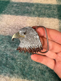 Vintage Eagle Head Belt Buckle