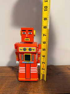 Vintage Chief Robot Tin Toy