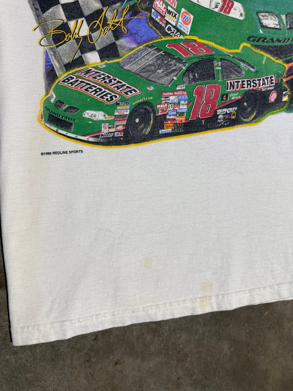 Vintage 1998 Pure Energy Bobby Labonte Nascar T-Shirt (L)