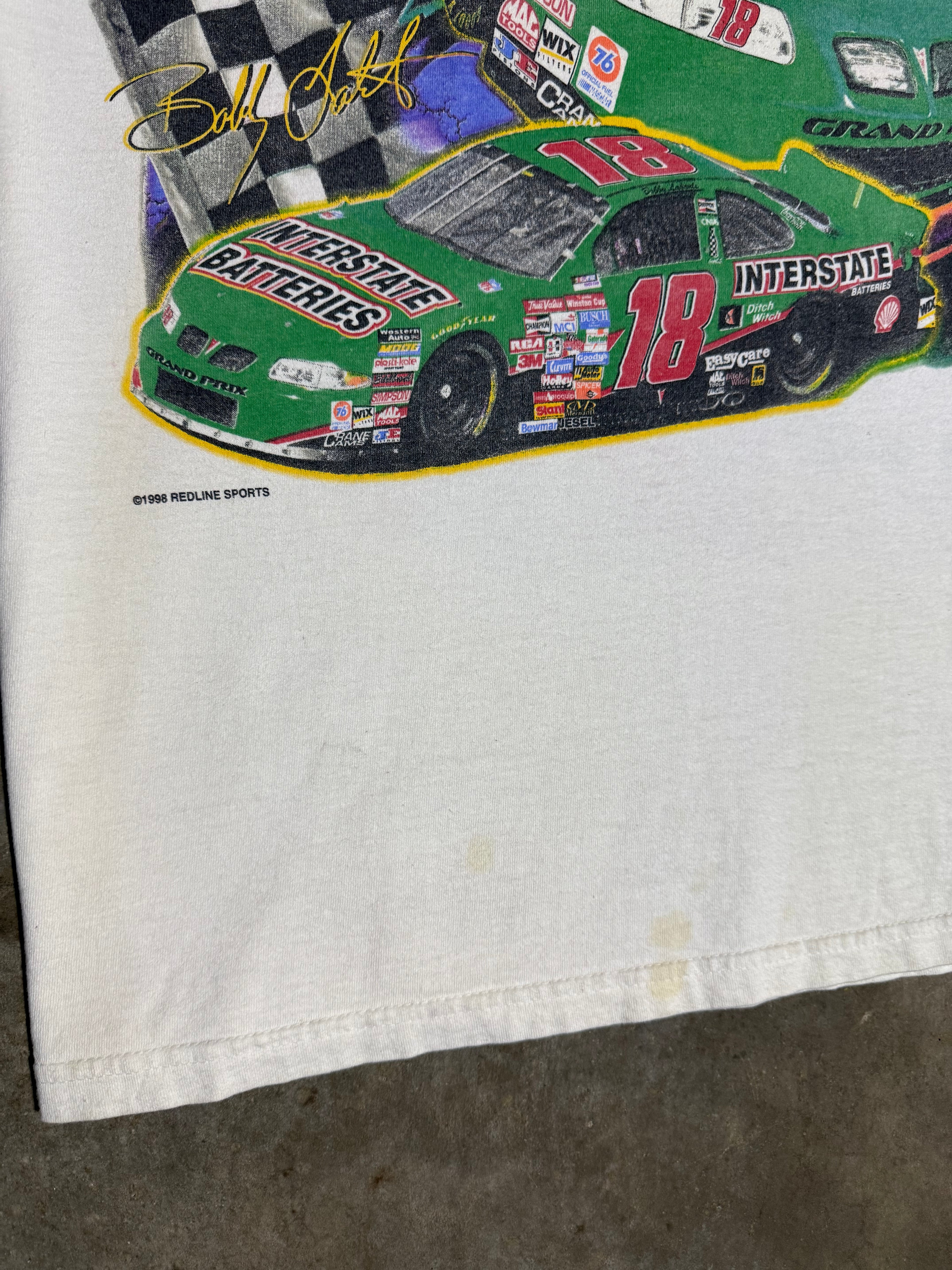 Vintage 1998 Pure Energy Bobby Labonte Nascar T-Shirt (L)