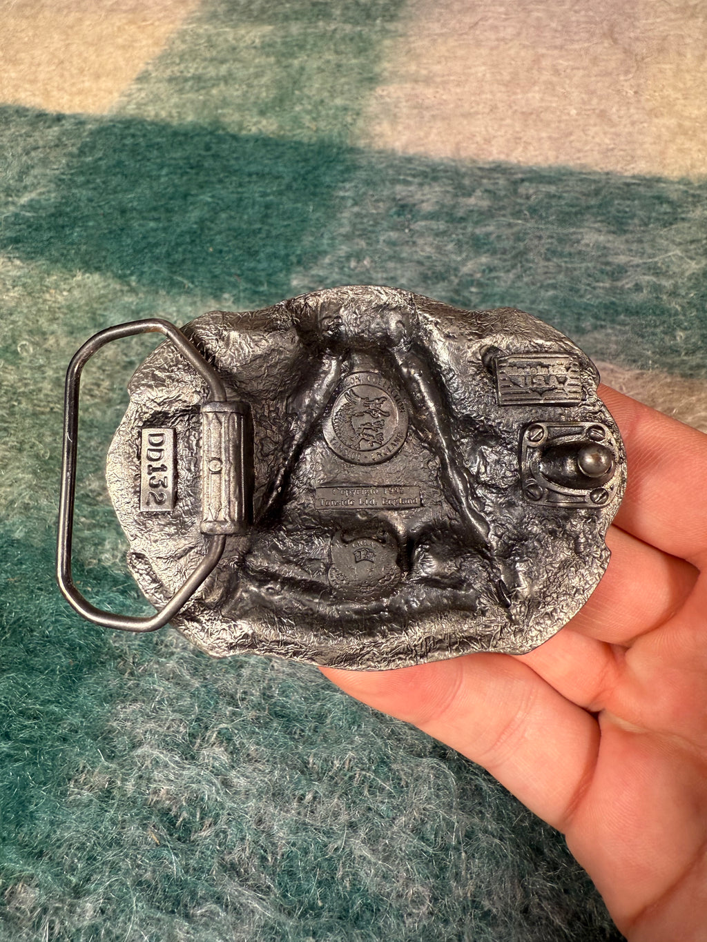 Vintage Truckers Only Belt Buckle